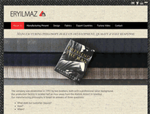 Tablet Screenshot of eryilmazgroup.com